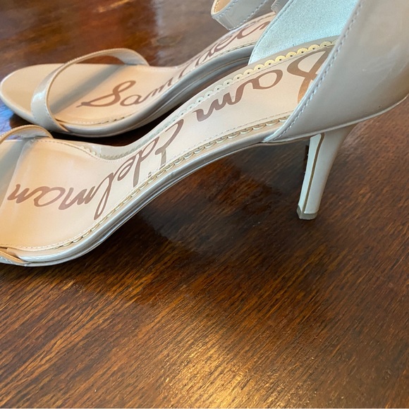 Sam Edelman Nude Patent Patti Dress Sandal - Size 10 - Picture 7 of 9